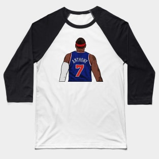 Carmelo Anthony Back-To Baseball T-Shirt